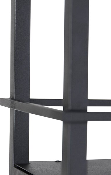 Průmyslové závěsné svítidlo černé s pletivem 4-světlo - Cage Rack