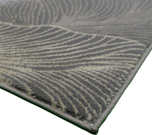 BE Koberec Esprit 3604 GREY - šedý obdélníkový Rozměr: 60x100 cm