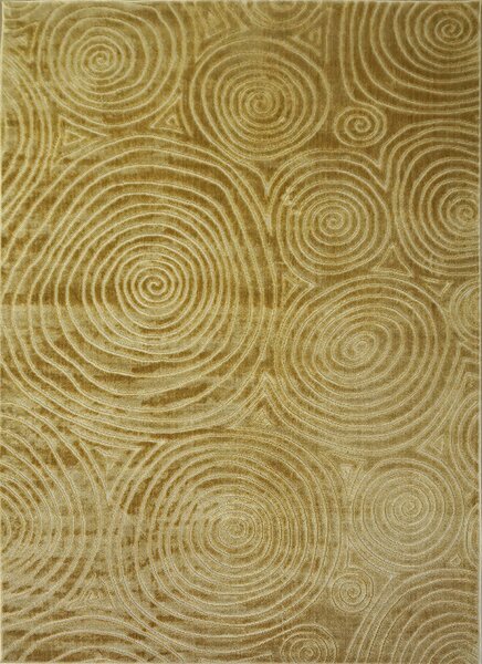 BE Koberec Zen Garden Collection 2404 YELLOW - žlutý obdélníkový Rozměr: 60x100 cm