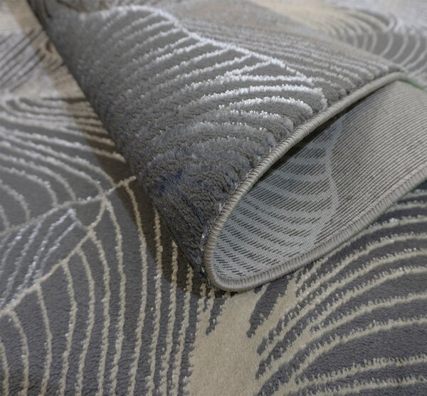 BE Koberec Esprit 3604 GREY - šedý obdélníkový Rozměr: 60x100 cm