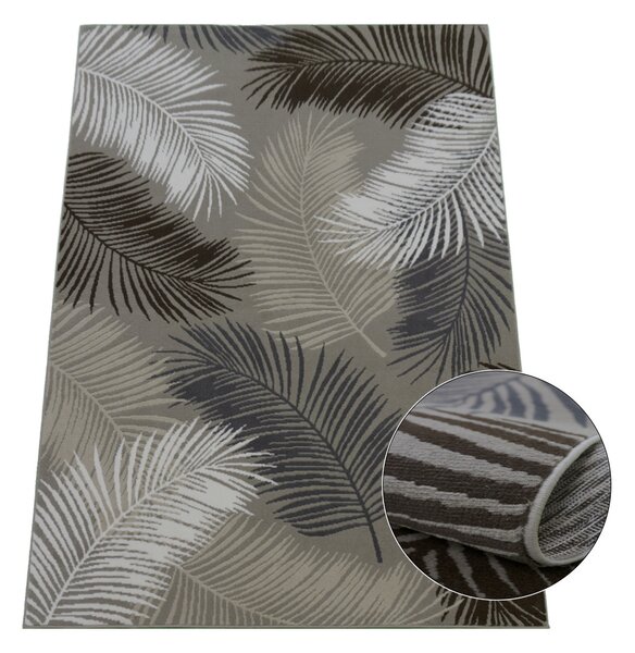 BE Koberec Lotus 9301 BEIGE - béžový šedý obdélníkový Rozměr: 40x60 cm