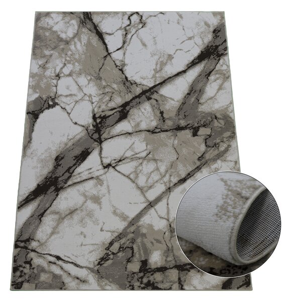 BE Koberec Lotus 9302 BEIGE - béžový obdélníkový Rozměr: 40x60 cm