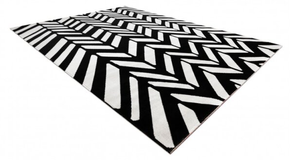 Koberec MUNDO D0571 jodelka, chevron outdoor béžový/černý