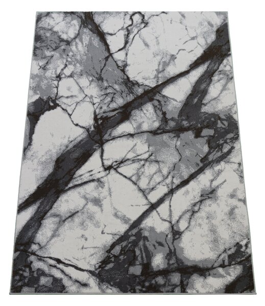 BE Koberec Lotus 9302 GREY - šedý obdélníkový Rozměr: 40x60 cm