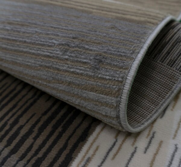 BE Koberec Lotus 9303 BEIGE - béžový šedohnědý obdélníkový Rozměr: 50x80 cm