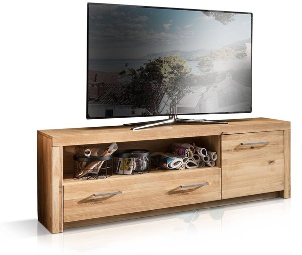 SOB Nábytek - TV stolek z masivu 170 cm Bern divoký dub - F01004847G