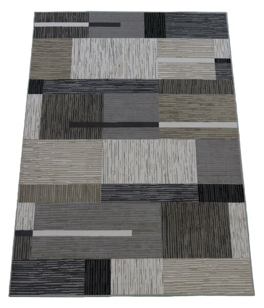 BE Koberec Lotus 9303 BEIGE - béžový šedohnědý obdélníkový Rozměr: 50x80 cm