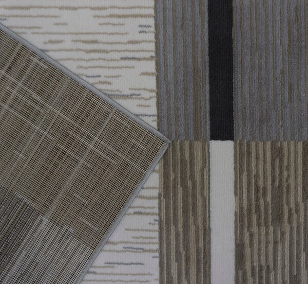 BE Koberec Lotus 9303 BEIGE - béžový šedohnědý obdélníkový Rozměr: 50x80 cm