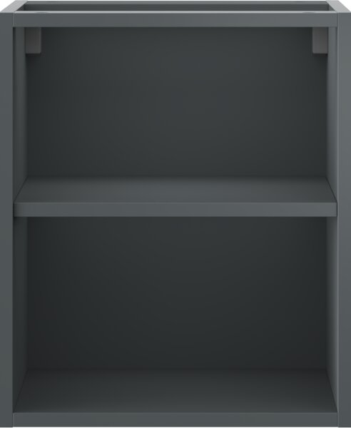 Mexen Box-A, otevřená skříňka s policí 40 cm, grafitová matná, 91AX2-0400-470-0-66