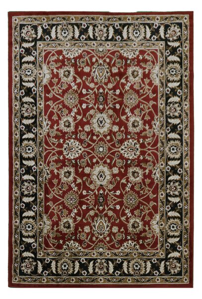 BE Koberec Lotus 9305 RED - červený obdélníkový Rozměr: 40x60 cm