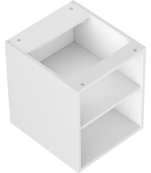 Mexen Box-A, otevřená skříňka s policí 40 cm, bílá matná, 91AX2-0400-470-0-01
