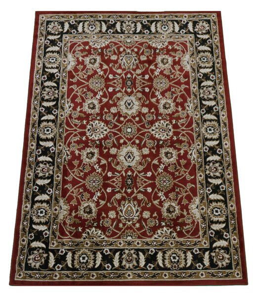BE Koberec Lotus 9305 RED - červený obdélníkový Rozměr: 40x60 cm