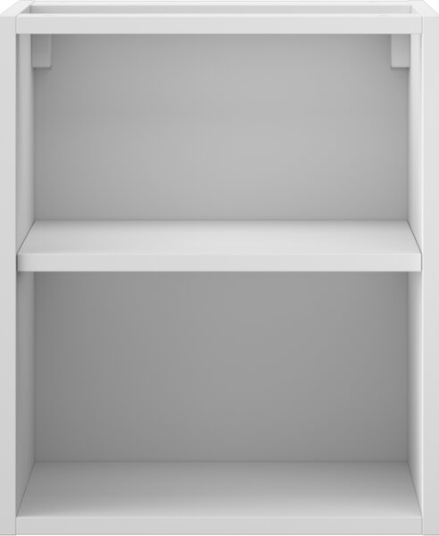 Mexen Box-A, otevřená skříňka s policí 40 cm, bílá matná, 91AX2-0400-470-0-01
