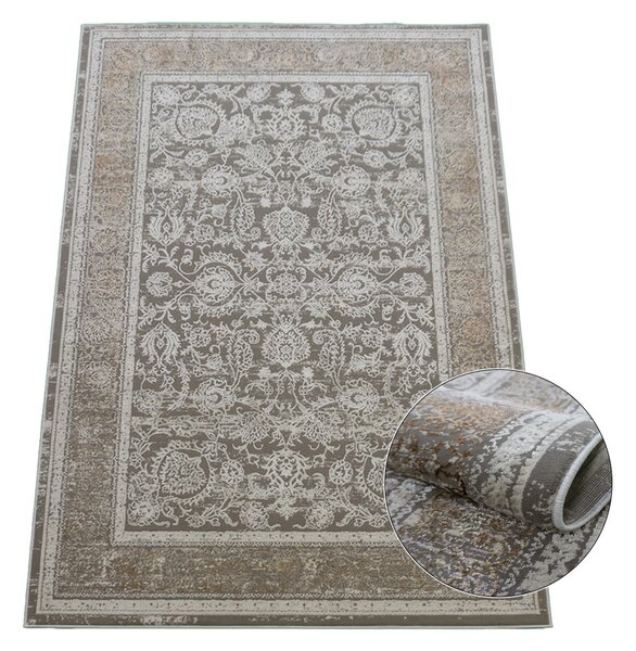 BE Koberec Allianz 6301 BEIGE - béžový obdélníkový Rozměr: 60x100 cm