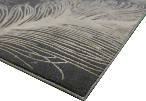 BE Koberec Allianz 6304 GREY - šedý obdélníkový Rozměr: 60x100 cm