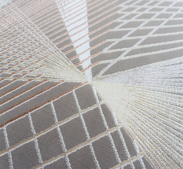 BE Koberec Allianz 6305 BEIGE - béžový obdélníkový Rozměr: 60x100 cm