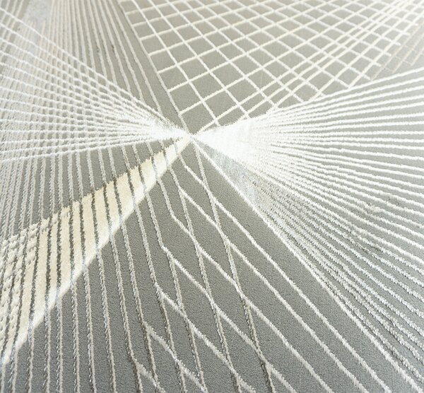 BE Koberec Allianz 6305 GREY - šedý obdélníkový Rozměr: 60x100 cm