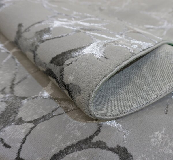 BE Koberec Esprit 3601 GREY - šedý obdélníkový Rozměr: 200x290 cm