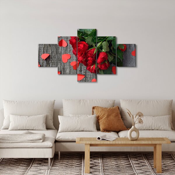 Obraz růží (125x70 cm)
