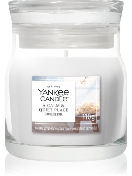 Yankee Candle A Calm & Quiet Place vonná svíčka Signature 110 g