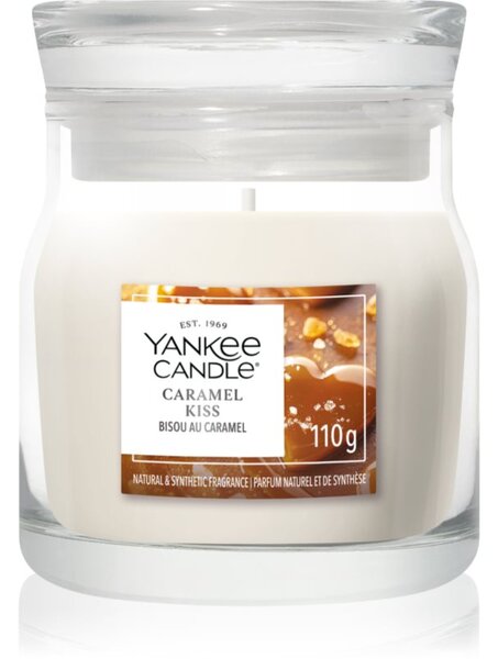Yankee Candle Caramel Kiss vonná svíčka Signature 110 g