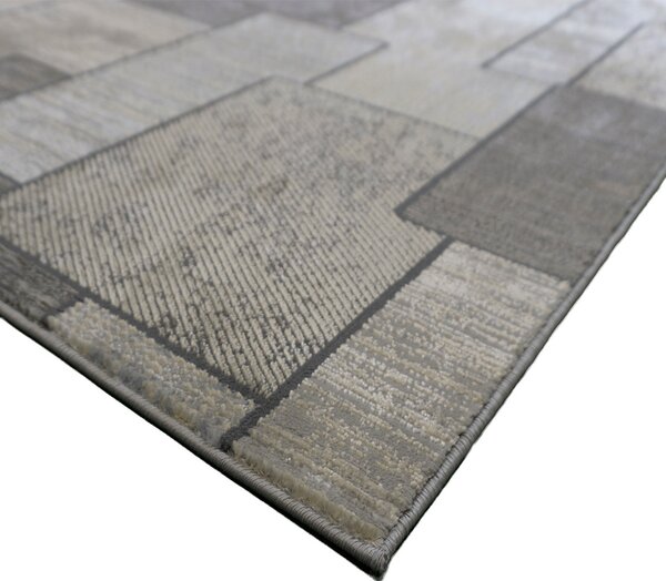 BE Koberec Esprit 3603 GREY - šedý obdélníkový Rozměr: 140x190 cm