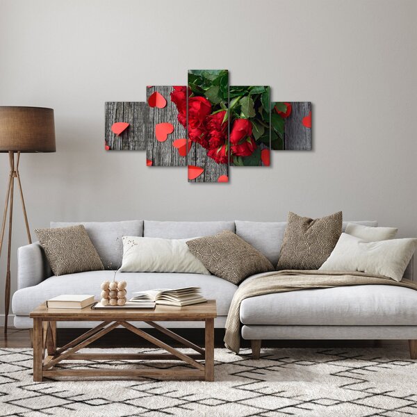 Obraz růží (125x70 cm)