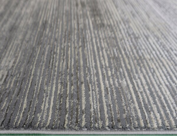 BE Koberec Esprit 3605 GREY - šedý obdélníkový Rozměr: 140x190 cm
