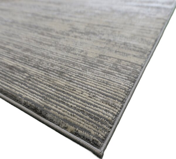 BE Koberec Esprit 3605 GREY - šedý obdélníkový Rozměr: 140x190 cm