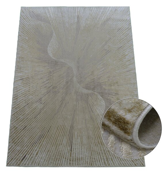 BE Koberec Esprit 3607 BEIGE - béžový obdélníkový Rozměr: 60x100 cm