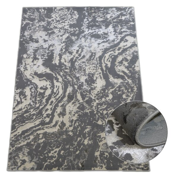 BE Koberec Esprit 3606 GREY - šedý obdélníkový Rozměr: 200x290 cm
