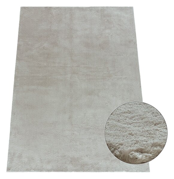 BE Koberec Rabbit 62 BEIGE - béžový obdélníkový Rozměr: 40x60 cm