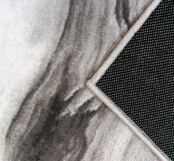 BE Koberec Accra 6506 Grey - šedý obdélníkový Rozměr: 60x100 cm