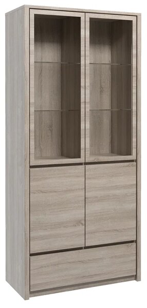 Obývací stěna se skříní MONTANA | 360 cm + 100 cm | dub trufla