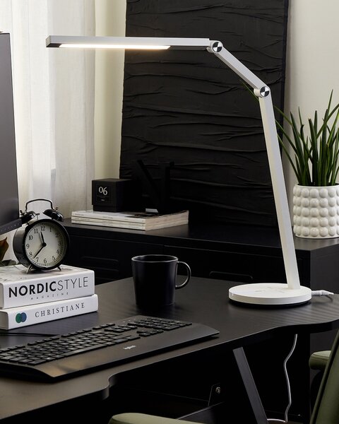 LED stolní lampa DORADO se stmívačem Kov Bílá