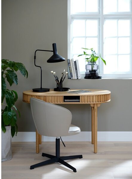 Pracovní stůl v dekoru dubu 60x120 cm Carno – Unique Furniture