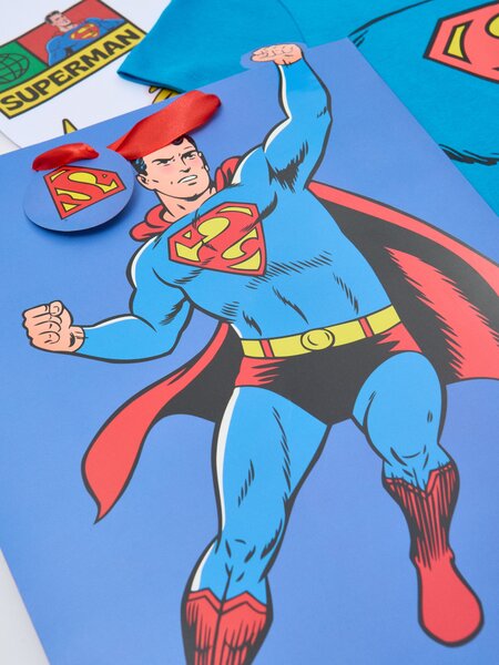 Sinsay - Sada 3 dárkových tašek Superman - vícebarevná