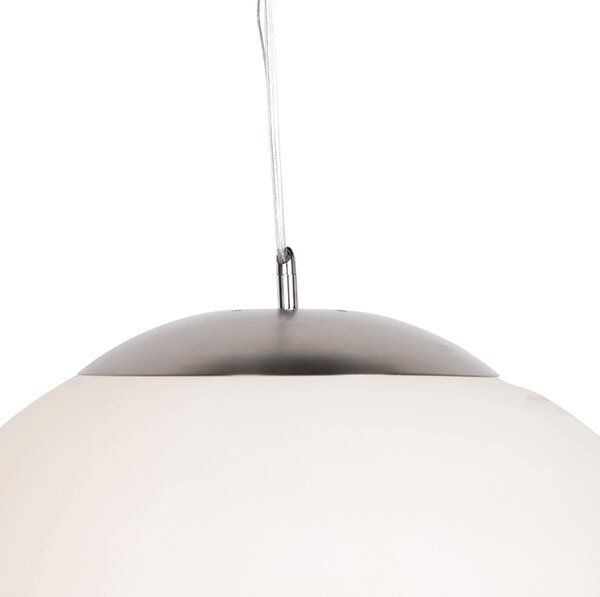 Skandiánské závěsné svítidlo z opálového skla 50 cm - Ball 50