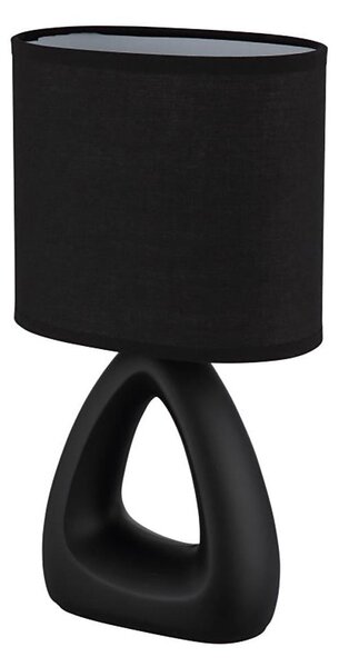 Globo 21731S - Stolní lampa TRIANGLE 1xE14/40W/230V černá