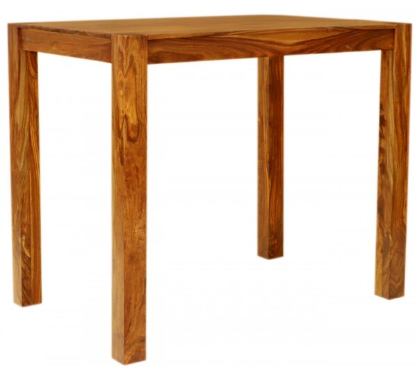 Barový jídelní stůl 120x110x80 z indického masivu palisandr