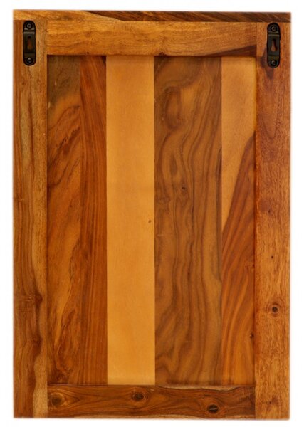 Nástěnná skříňka do koupelny 40x60x15 Nela z indického masivu palisandr