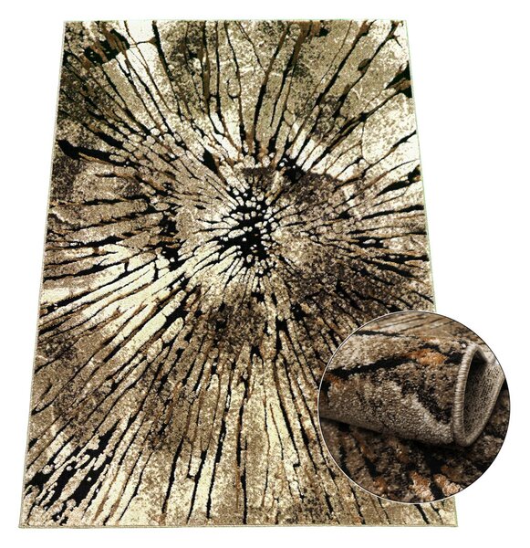BE Koberec Miami Plus 0301 BEIGE - béžový obdélníkový Rozměr: 40x60 cm