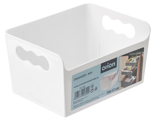 Orion S - Úložný box, krabice, víceúčelový organizér ala ikea, TIBOX, bílý