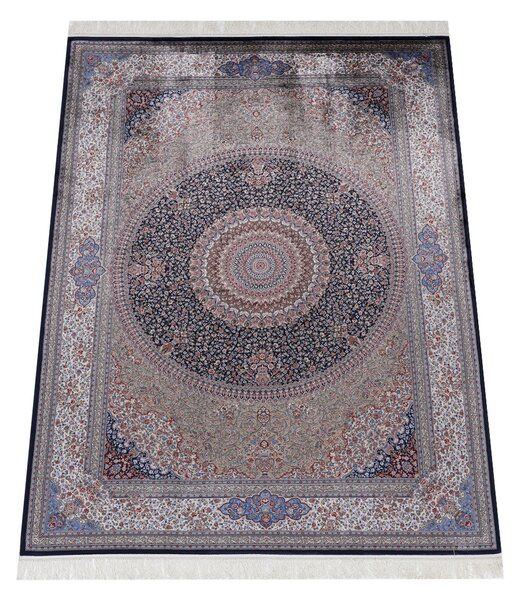 BE Koberec Anatolia Silk 32510 BLUE - modrý obdélníkový Rozměr: 160x230 cm