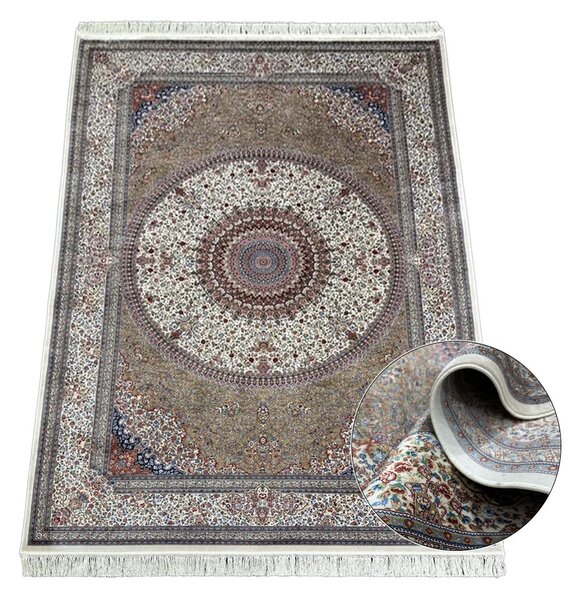 BE Koberec Anatolia Silk 32510 CREAM - krémový obdélníkový Rozměr: 160x230 cm