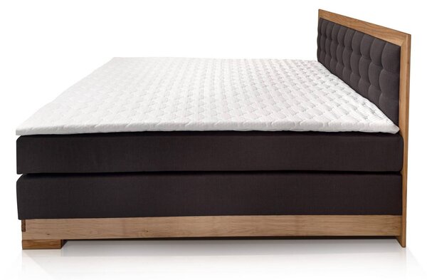 Sob nábytek - Boxspring postel 160x200 Albert divoký dub - MOSANE00280