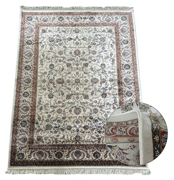 BE Koberec Anatolia Silk 66524 CREAM - krémový obdélníkový Rozměr: 80x150 cm