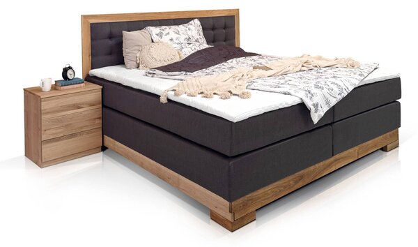 Sob nábytek - Boxspring postel 160x200 Albert divoký dub - MOSANE00280