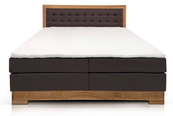 Sob nábytek - Boxspring postel 160x200 Albert divoký dub - MOSANE00280