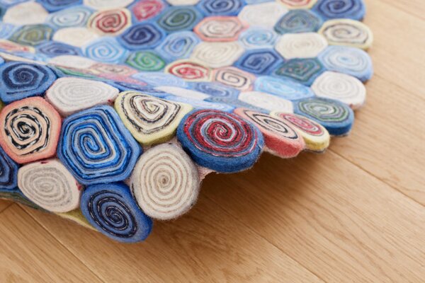 Koberec Sushi Color Multi kruh